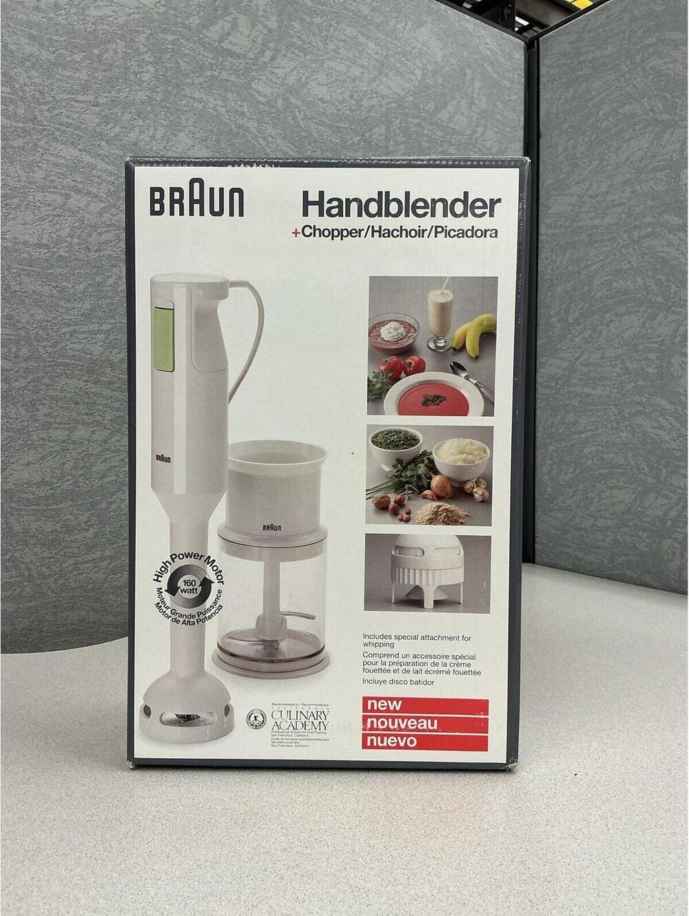 BRAUN Handblender + Chopper